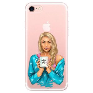 Odolné silikónové puzdro iSaprio - Coffe Now - Blond - iPhone 7 vyobraziť