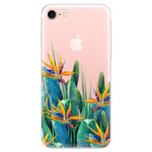 Odolné silikónové puzdro iSaprio - Exotic Flowers - iPhone 7 vyobraziť