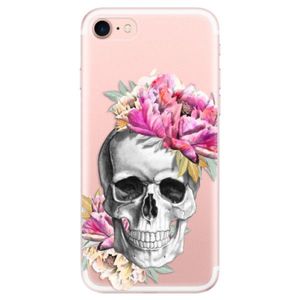 Odolné silikónové puzdro iSaprio - Pretty Skull - iPhone 7 vyobraziť