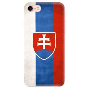 Odolné silikónové puzdro iSaprio - Slovakia Flag - iPhone 7 vyobraziť