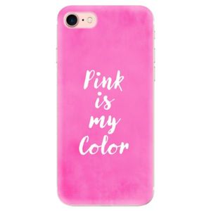Odolné silikónové puzdro iSaprio - Pink is my color - iPhone 7 vyobraziť