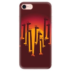 Odolné silikónové puzdro iSaprio - Giraffe 01 - iPhone 7 vyobraziť