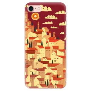 Odolné silikónové puzdro iSaprio - Mountain City - iPhone 7 vyobraziť
