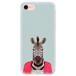 Odolné silikónové puzdro iSaprio - Zebra 01 - iPhone 7 vyobraziť