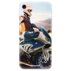 Odolné silikónové puzdro iSaprio - Motorcycle 10 - iPhone 7 vyobraziť