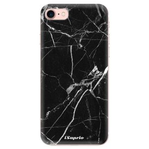 Odolné silikónové puzdro iSaprio - Black Marble 18 - iPhone 7 vyobraziť