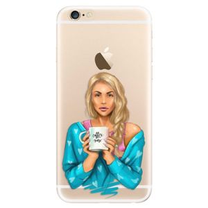 Odolné silikónové puzdro iSaprio - Coffe Now - Blond - iPhone 6/6S vyobraziť