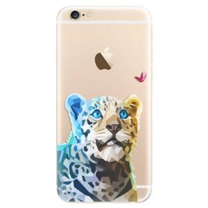 Odolné silikónové puzdro iSaprio - Leopard With Butterfly - iPhone 6/6S vyobraziť