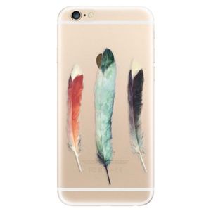 Odolné silikónové puzdro iSaprio - Three Feathers - iPhone 6/6S vyobraziť