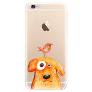 Odolné silikónové puzdro iSaprio - Dog And Bird - iPhone 6/6S vyobraziť