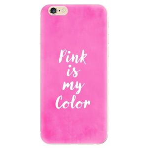 Odolné silikónové puzdro iSaprio - Pink is my color - iPhone 6/6S vyobraziť