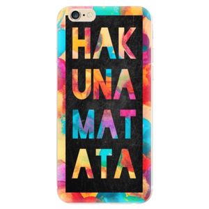 Odolné silikónové puzdro iSaprio - Hakuna Matata 01 - iPhone 6/6S vyobraziť