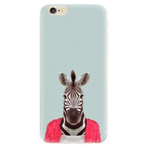 Odolné silikónové puzdro iSaprio - Zebra 01 - iPhone 6/6S vyobraziť