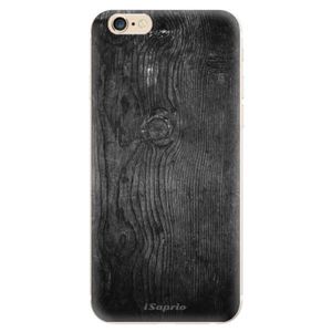 Odolné silikónové puzdro iSaprio - Black Wood 13 - iPhone 6/6S vyobraziť
