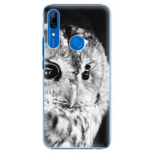Plastové puzdro iSaprio - BW Owl - Huawei P Smart Z vyobraziť