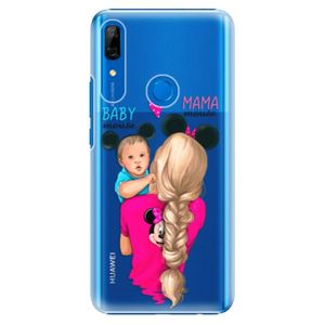 Plastové puzdro iSaprio - Mama Mouse Blonde and Boy - Huawei P Smart Z vyobraziť