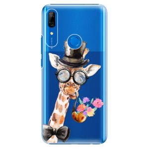 Plastové puzdro iSaprio - Sir Giraffe - Huawei P Smart Z vyobraziť