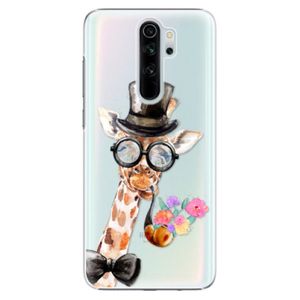 Plastové puzdro iSaprio - Sir Giraffe - Xiaomi Redmi Note 8 Pro vyobraziť
