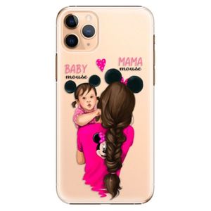 Plastové puzdro iSaprio - Mama Mouse Brunette and Girl - iPhone 11 Pro Max vyobraziť