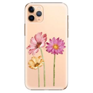 Plastové puzdro iSaprio - Three Flowers - iPhone 11 Pro Max vyobraziť