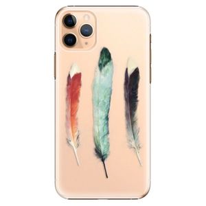 Plastové puzdro iSaprio - Three Feathers - iPhone 11 Pro Max vyobraziť