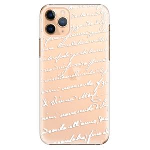 Plastové puzdro iSaprio - Handwriting 01 - white - iPhone 11 Pro Max vyobraziť