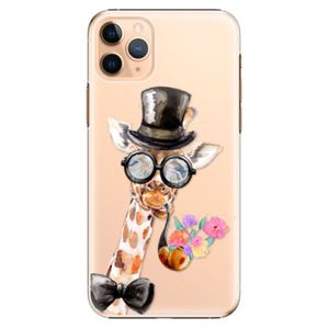 Plastové puzdro iSaprio - Sir Giraffe - iPhone 11 Pro Max vyobraziť