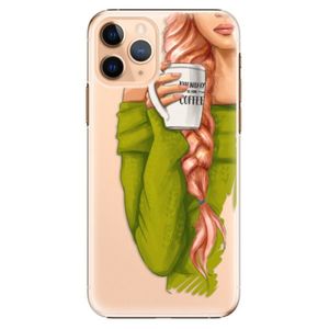 Plastové puzdro iSaprio - My Coffe and Redhead Girl - iPhone 11 Pro vyobraziť