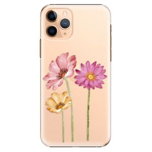 Plastové puzdro iSaprio - Three Flowers - iPhone 11 Pro vyobraziť