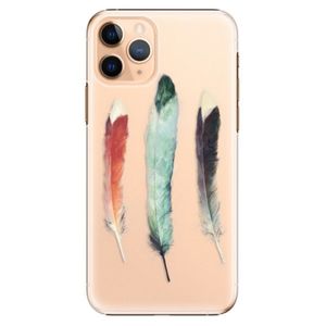 Plastové puzdro iSaprio - Three Feathers - iPhone 11 Pro vyobraziť
