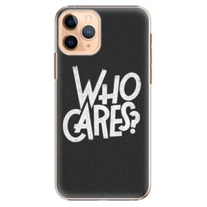 Plastové puzdro iSaprio - Who Cares - iPhone 11 Pro vyobraziť