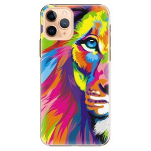 Plastové puzdro iSaprio - Rainbow Lion - iPhone 11 Pro vyobraziť