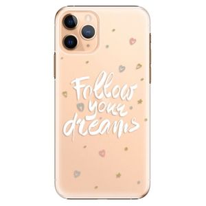 Plastové puzdro iSaprio - Follow Your Dreams - white - iPhone 11 Pro vyobraziť