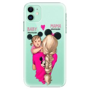 Plastové puzdro iSaprio - Mama Mouse Blond and Girl - iPhone 11 vyobraziť