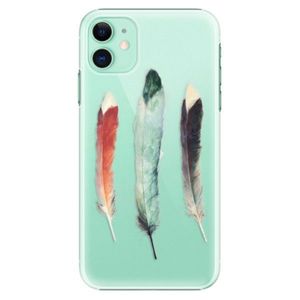 Plastové puzdro iSaprio - Three Feathers - iPhone 11 vyobraziť