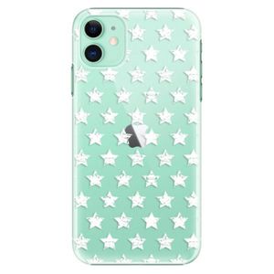 Plastové puzdro iSaprio - Stars Pattern - white - iPhone 11 vyobraziť