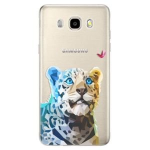 Odolné silikónové puzdro iSaprio - Leopard With Butterfly - Samsung Galaxy J5 2016 vyobraziť