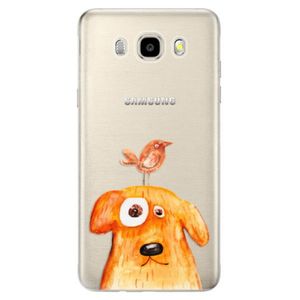 Odolné silikónové puzdro iSaprio - Dog And Bird - Samsung Galaxy J5 2016 vyobraziť