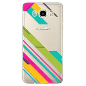 Odolné silikónové puzdro iSaprio - Color Stripes 03 - Samsung Galaxy J5 2016 vyobraziť