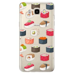 Odolné silikónové puzdro iSaprio - Sushi Pattern - Samsung Galaxy J5 2016 vyobraziť