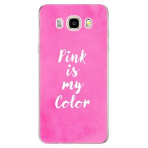 Odolné silikónové puzdro iSaprio - Pink is my color - Samsung Galaxy J5 2016 vyobraziť