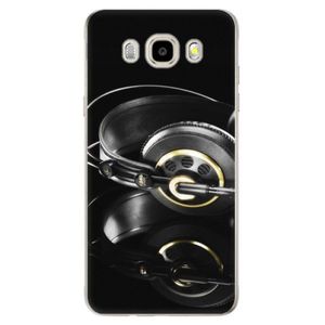 Odolné silikónové puzdro iSaprio - Headphones 02 - Samsung Galaxy J5 2016 vyobraziť