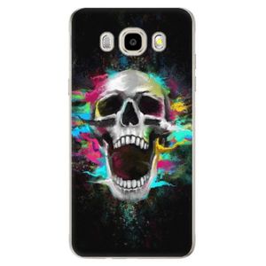 Odolné silikónové puzdro iSaprio - Skull in Colors - Samsung Galaxy J5 2016 vyobraziť