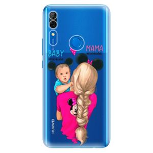 Odolné silikónové puzdro iSaprio - Mama Mouse Blonde and Boy - Huawei P Smart Z vyobraziť