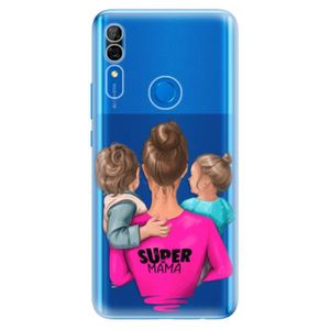 Odolné silikónové puzdro iSaprio - Super Mama - Boy and Girl - Huawei P Smart Z vyobraziť