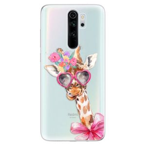 Odolné silikónové puzdro iSaprio - Lady Giraffe - Xiaomi Redmi Note 8 Pro vyobraziť