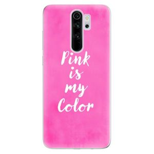 Odolné silikónové puzdro iSaprio - Pink is my color - Xiaomi Redmi Note 8 Pro vyobraziť