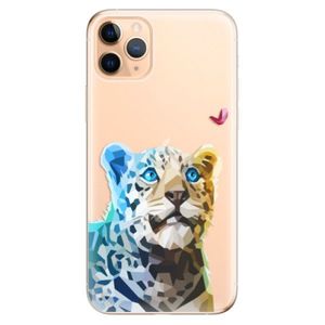Odolné silikónové puzdro iSaprio - Leopard With Butterfly - iPhone 11 Pro Max vyobraziť