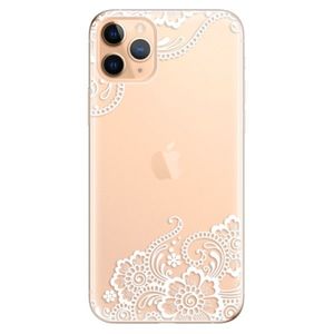 Odolné silikónové puzdro iSaprio - White Lace 02 - iPhone 11 Pro Max vyobraziť