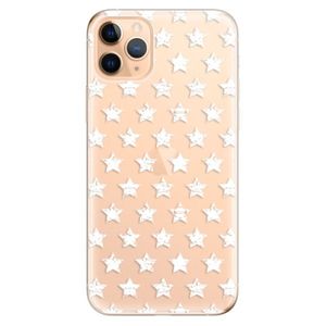 Odolné silikónové puzdro iSaprio - Stars Pattern - white - iPhone 11 Pro Max vyobraziť